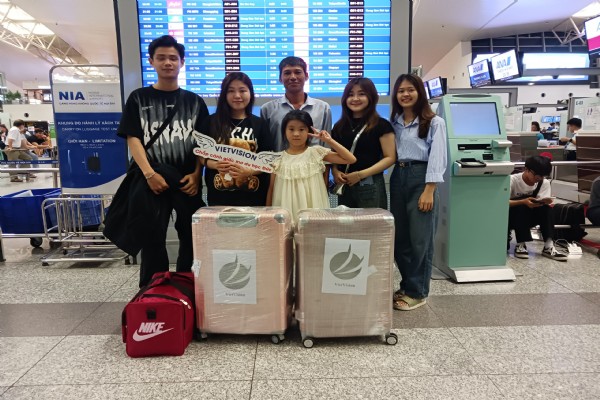 Chuyến bay ngày 23.5 tiễn cô gái Hà Tĩnh sang Đức