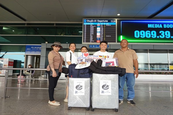 Chuyến bay của học sinh ngày 7.1.2025